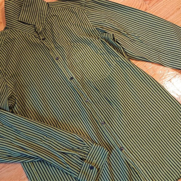 Diesel Black and Gold *Long Sleeve*Green black str - Picture 1 of 10